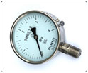 Y-B系(xi)列不鏽鋼(gang)壓力表