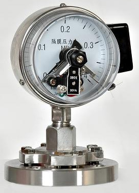 電接(jie)點隔膜(mo)壓力表(biao)