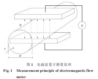 電磁(ci)流量(liang)計測(ce)量原(yuan)理圖(tu)