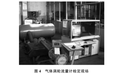 氣(qi)體渦(wo)輪流(liu)量計(ji)檢定(ding)現場(chang)圖示(shi)