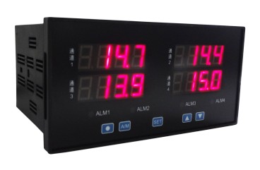 四(si)通道顯示(shi)調節儀